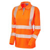 Picture of Ladies Hi-Vis Coolvis L-S Poloshirt