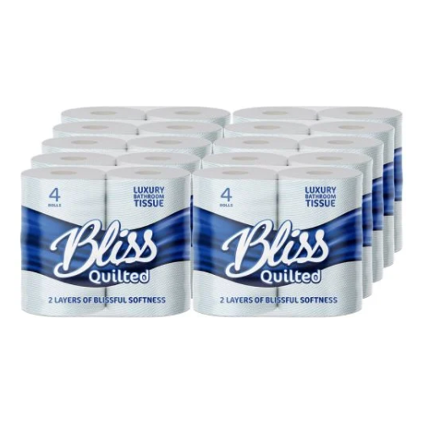 Picture of Bliss quilted 2 ply toilet rolls (1x36)
