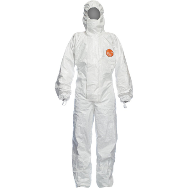 Picture of Tychem 4000 S White Hooded Coverall